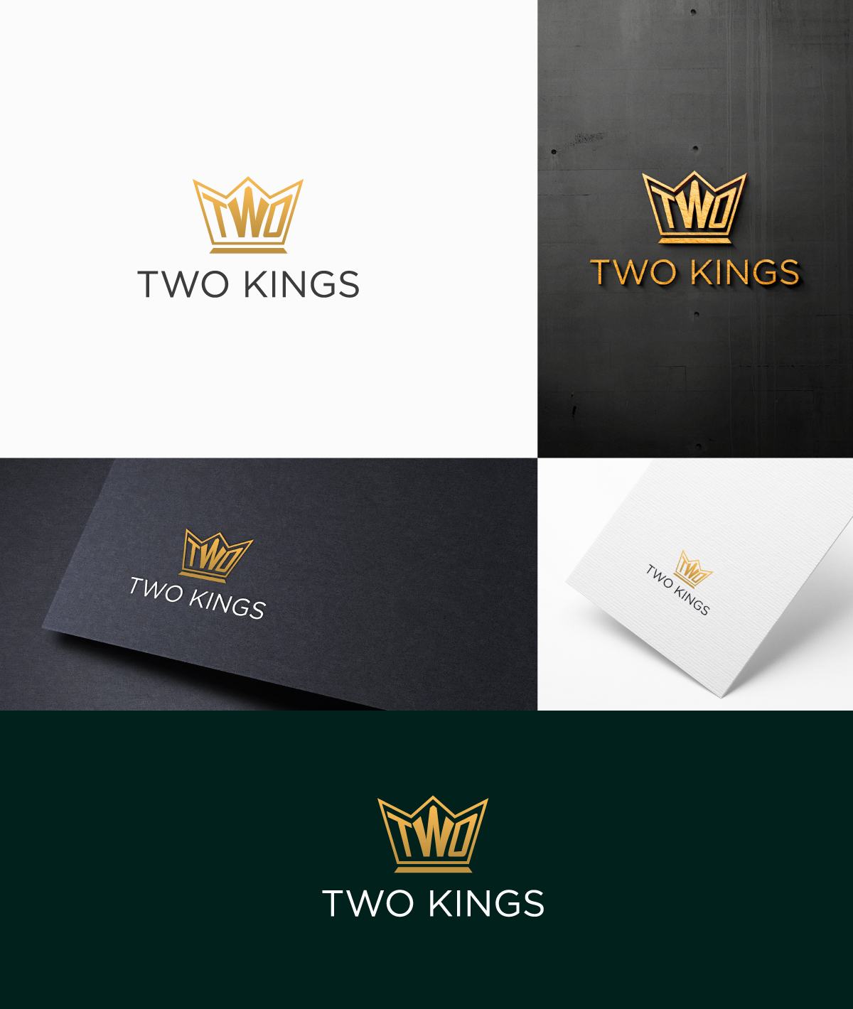 Logo Design by U GFX for 2 Kings | Design #28920238