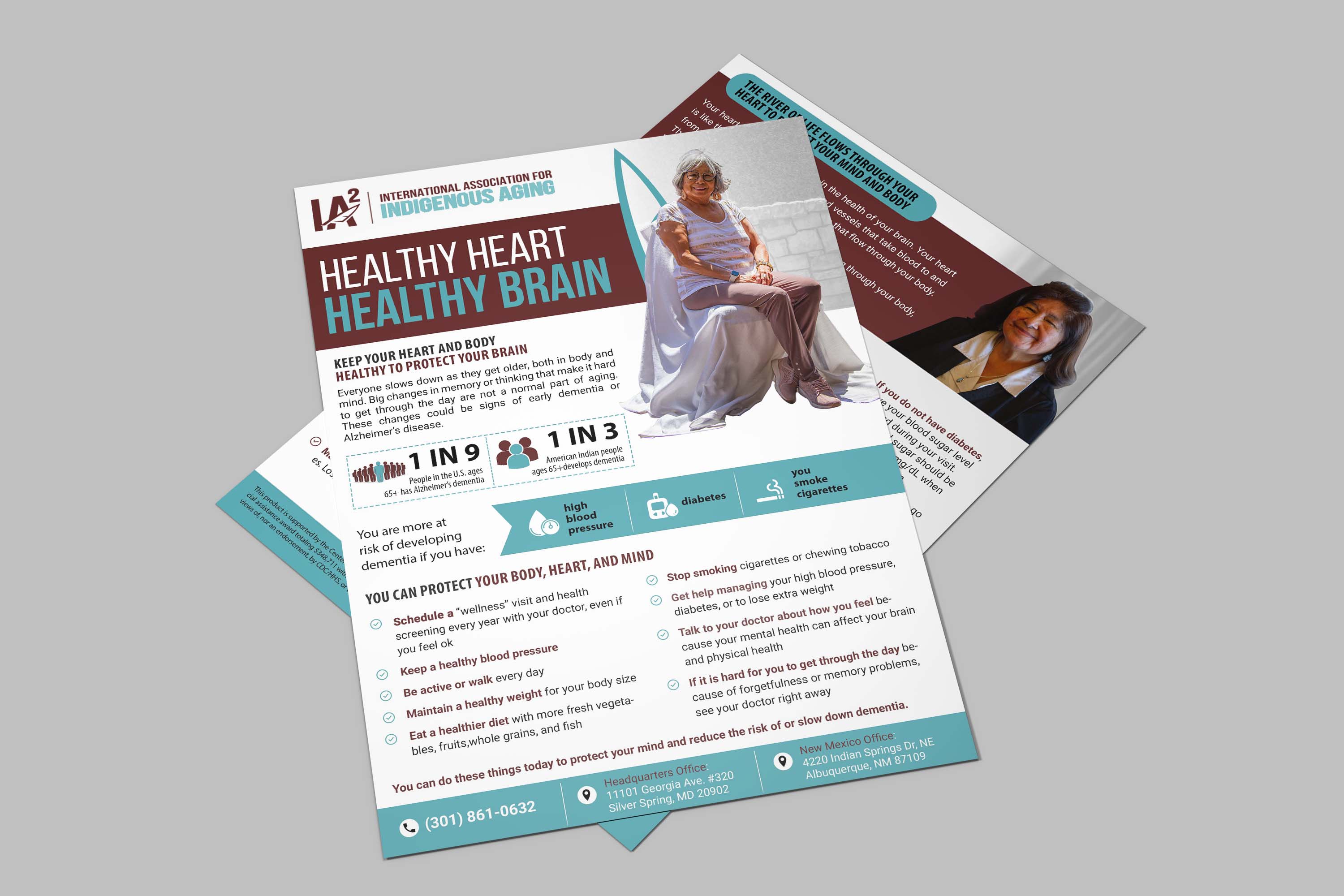Flyer Design by Design Motion for International Association for Indigenous Aging | Design #28955039