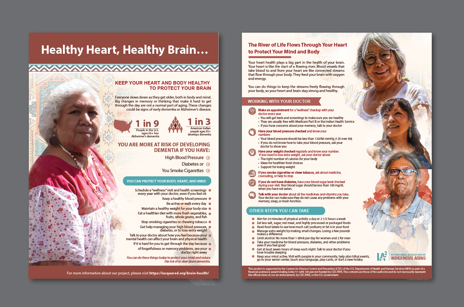 Design de Flyer par alex989 pour International Association for Indigenous Aging | Design #28926324