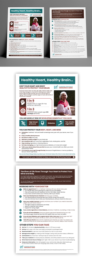 Design de Flyer par debdesign pour International Association for Indigenous Aging | Design : #28925822