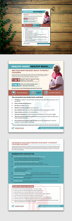Design de Flyer par debdesign pour International Association for Indigenous Aging | Design : #28927451