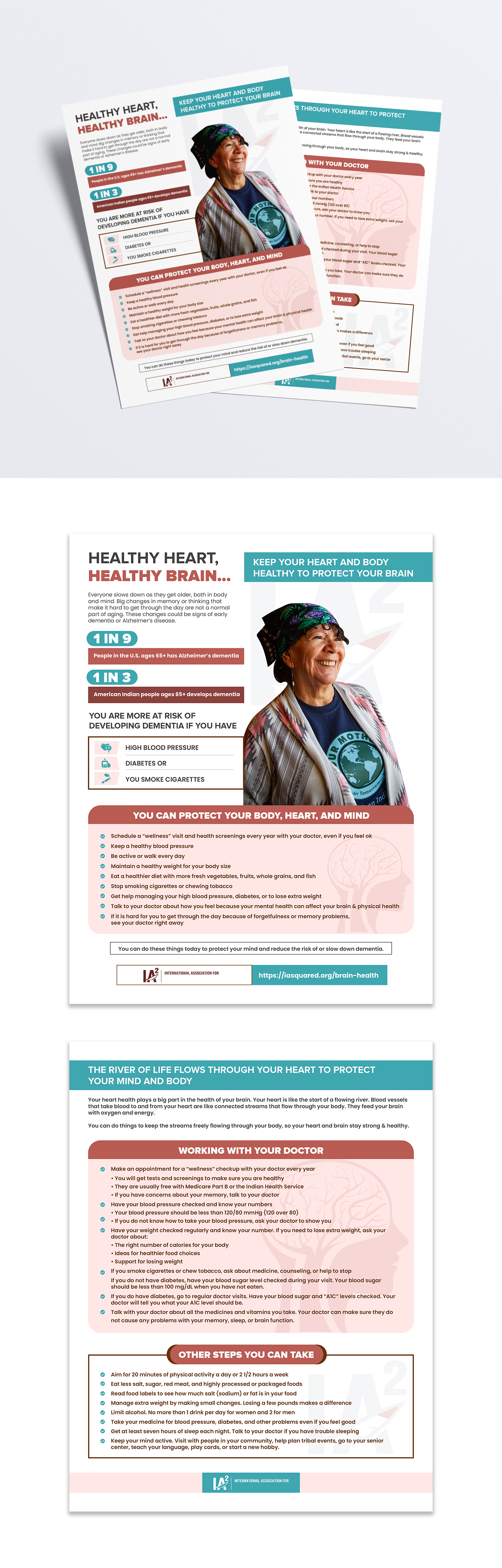 Flyer Design by debdesign for International Association for Indigenous Aging | Design #28928849