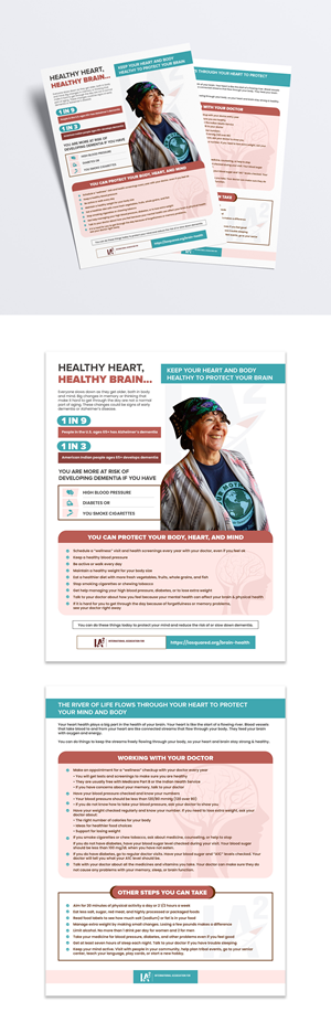 Design de Flyer par debdesign pour International Association for Indigenous Aging | Design : #28928849