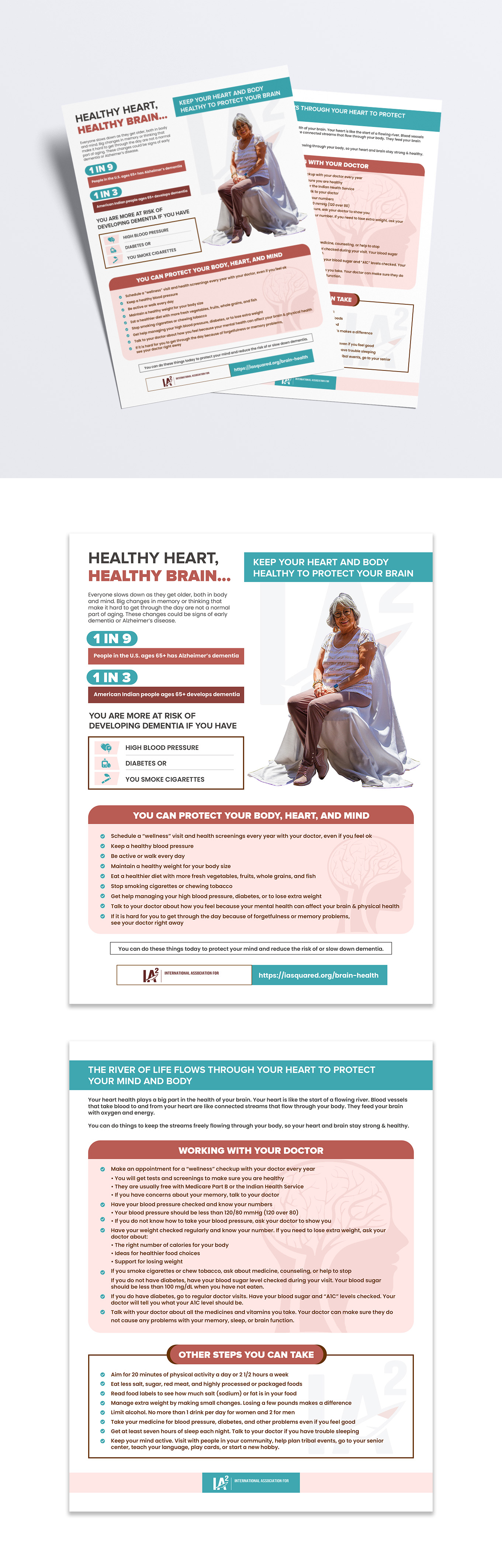 Diseño de Flyer por debdesign para International Association for Indigenous Aging | Diseño #28928850