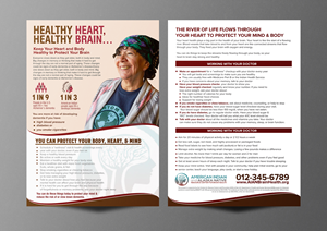 Design de Flyer par chandrayaan.creative pour International Association for Indigenous Aging | Design : #28937040