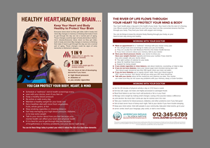 Design de Flyer par chandrayaan.creative pour International Association for Indigenous Aging | Design : #28937041