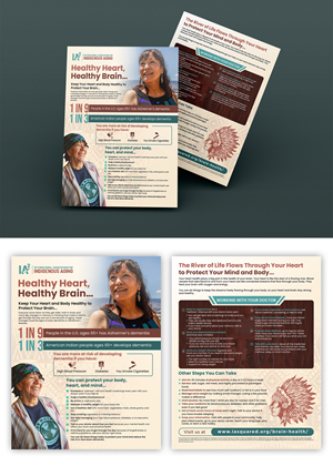 Flyer: Healthy Heart, Healthy Brain | Flyer-Design von ZeneFashions