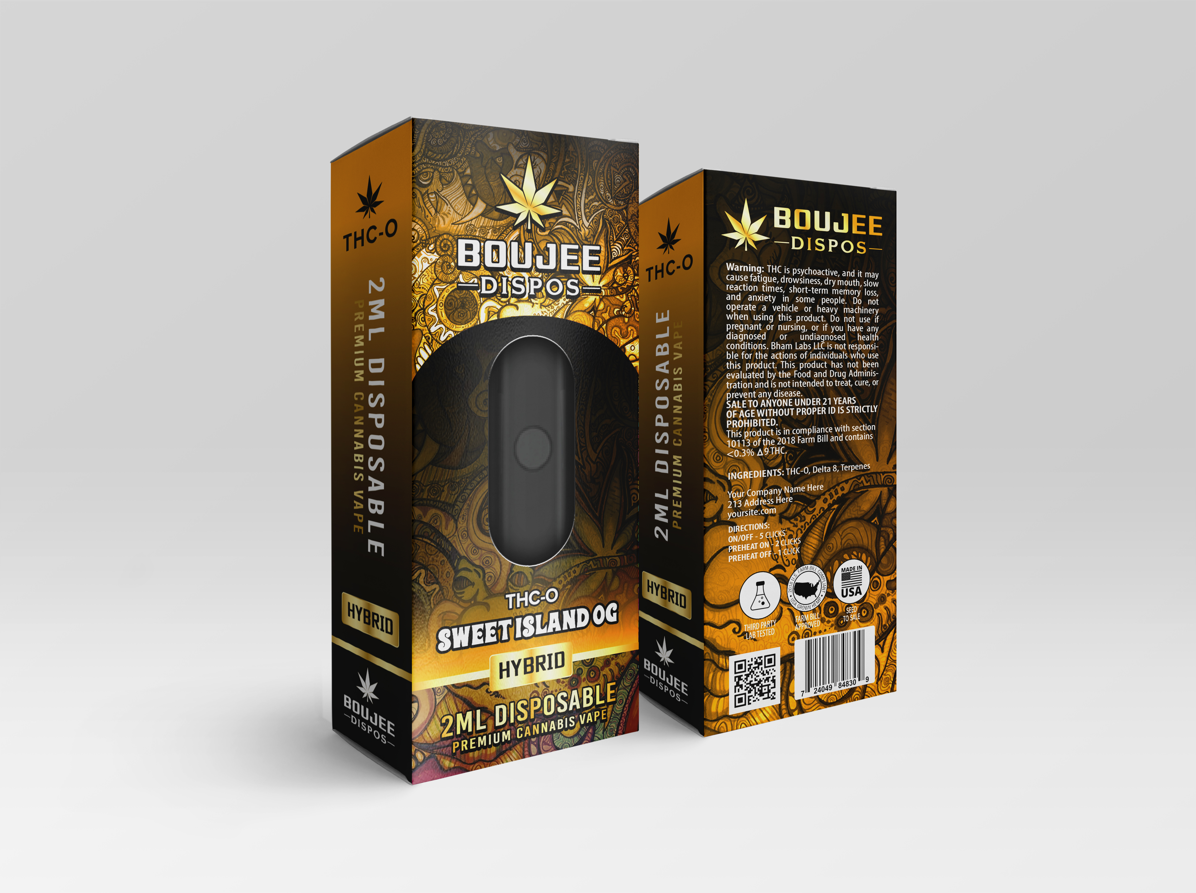 Merchandize-Design von YhanRose Graphics für Boujee Dispo | Design #28952070