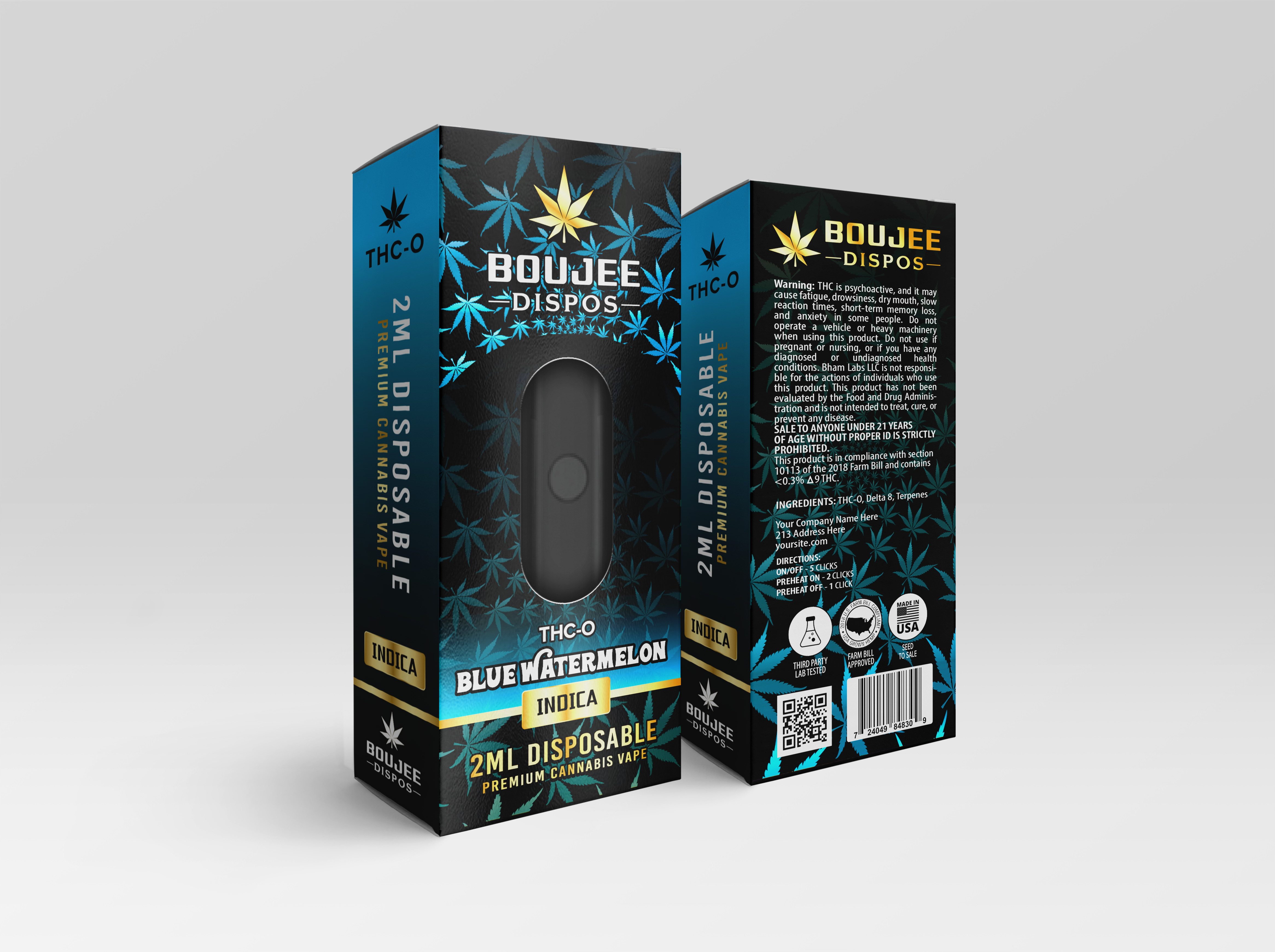 Merchandize Design by YhanRose Graphics for Boujee Dispo | Design #28966750