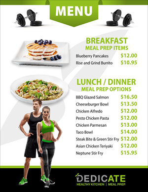 Graphic Design by MarkoE for DEDICATE Healthy Kitchen | Design #28921773