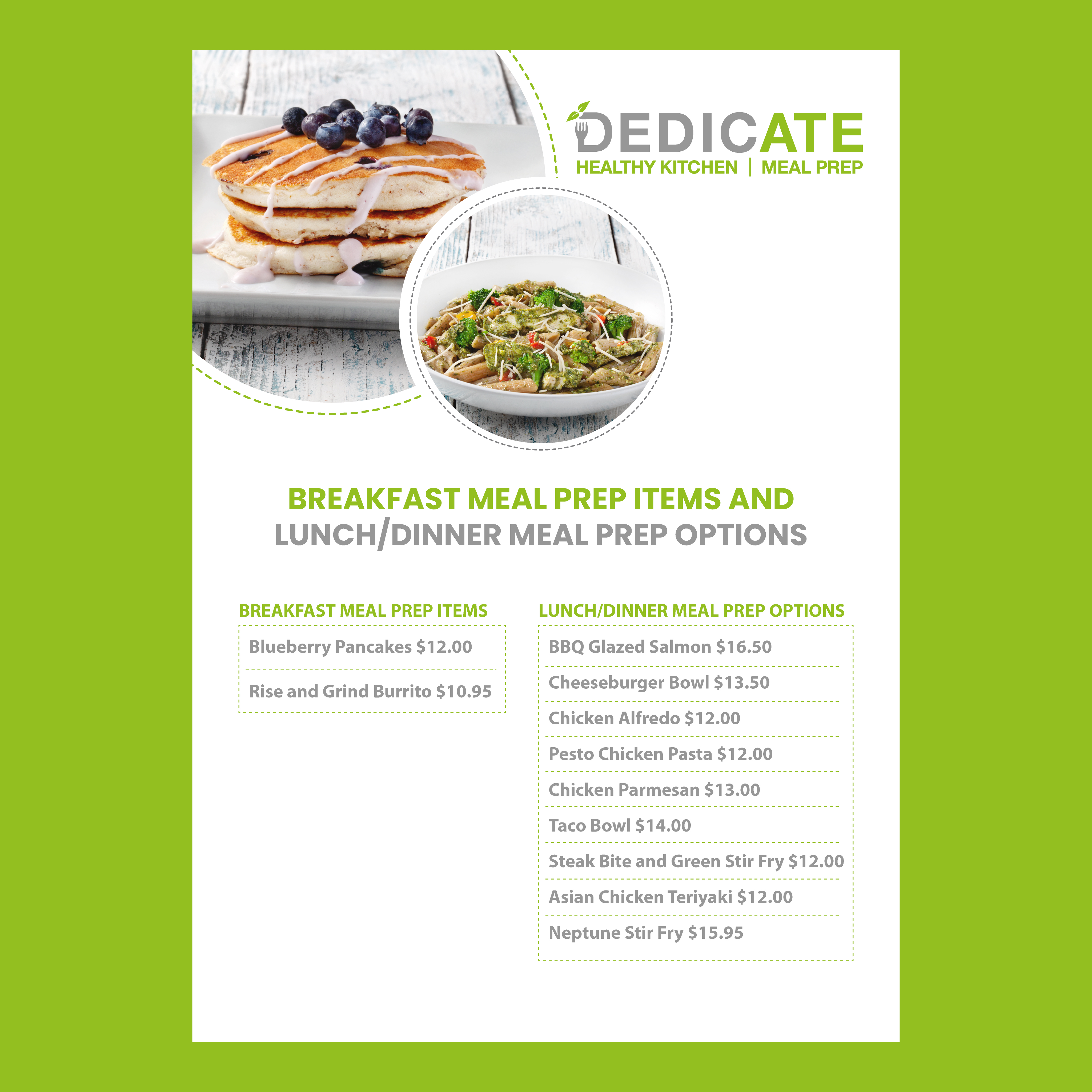 Graphic Design by SaifulIslam99 for DEDICATE Healthy Kitchen | Design #28924295