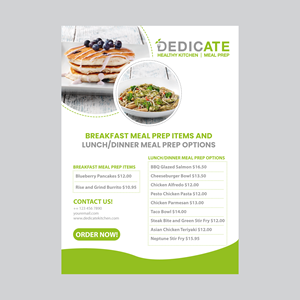 Graphic Design by SaifulIslam99 for DEDICATE Healthy Kitchen | Design #28924296