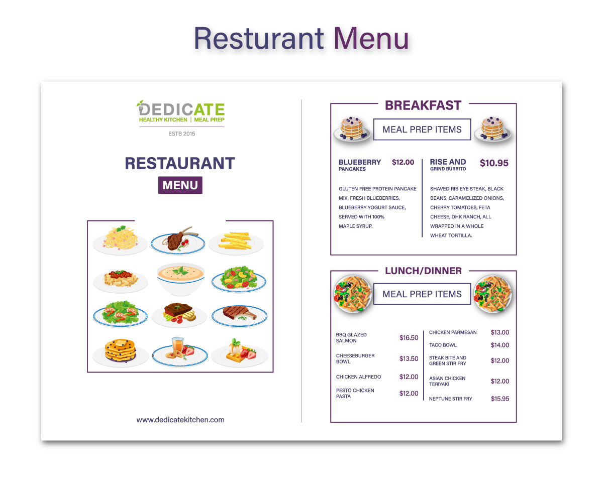 Graphic Design by abvectart for DEDICATE Healthy Kitchen | Design #28923748