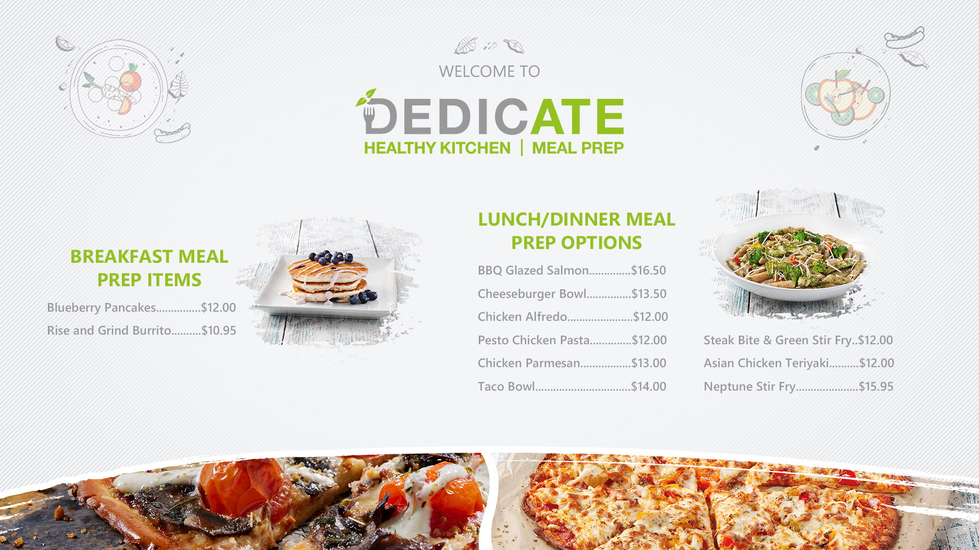 Graphic Design by Hristo Itchov for DEDICATE Healthy Kitchen | Design #28919317