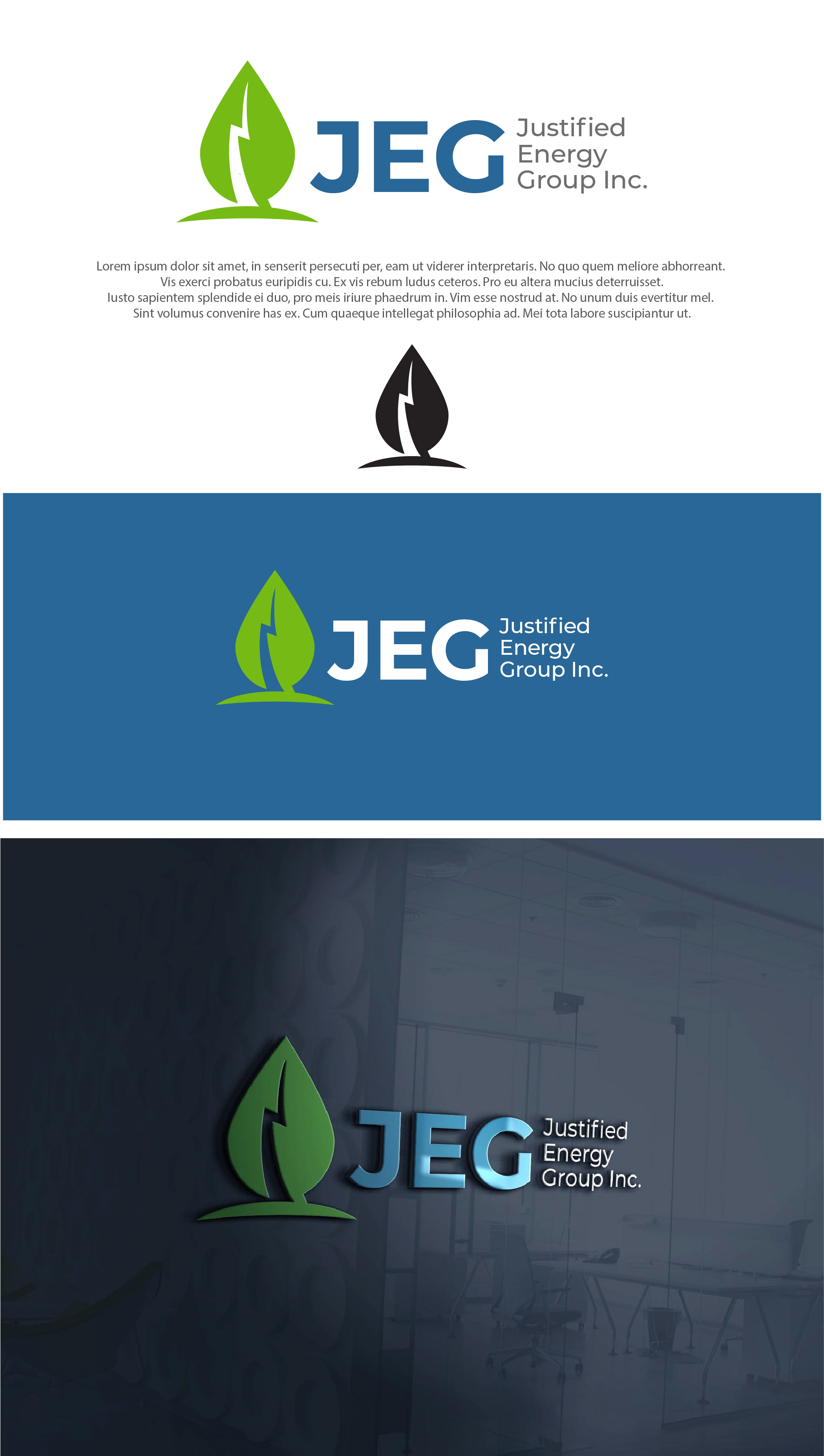 Logo Design by farady for Justified Energy Group Inc. | Design #28933425