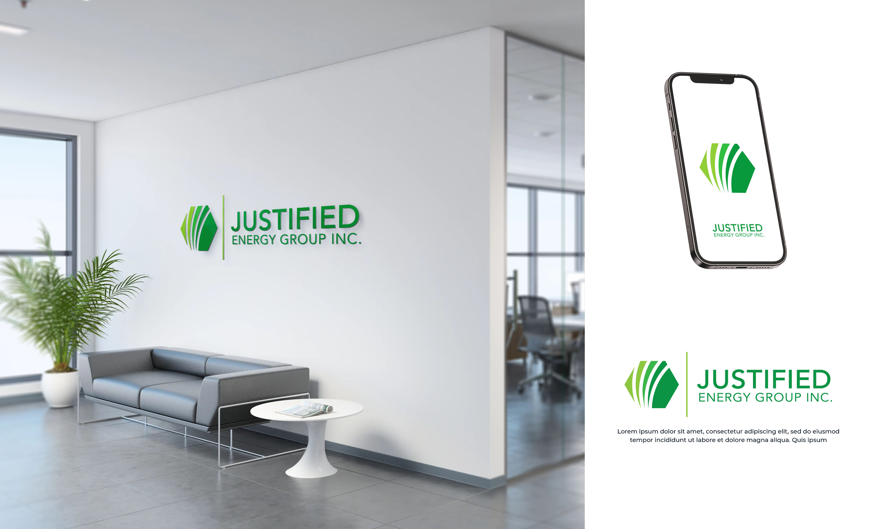 Logo Design by ILLUSTRATOR PRO for Justified Energy Group Inc. | Design #28933957