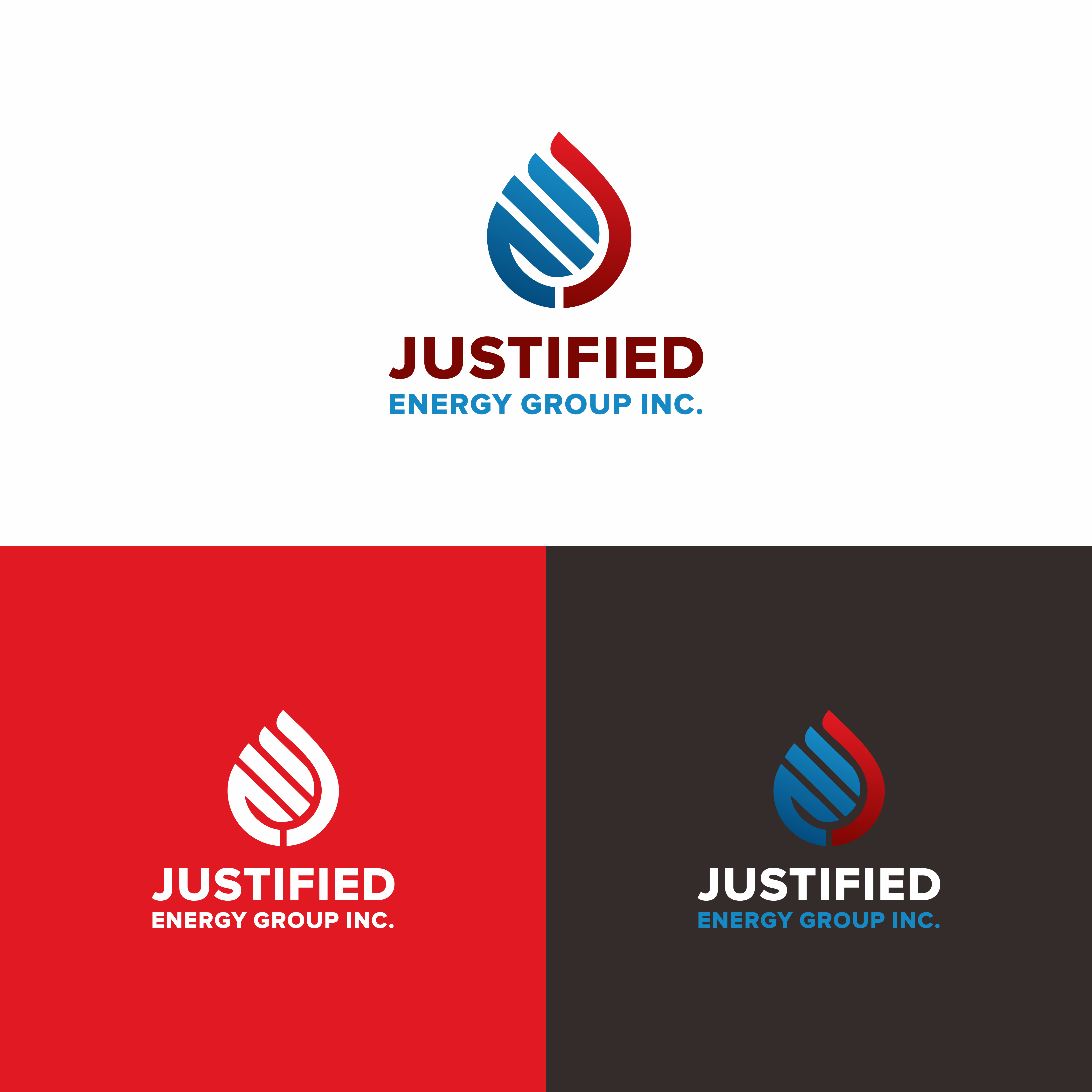 Logo Design by melzh for Justified Energy Group Inc. | Design #28919422