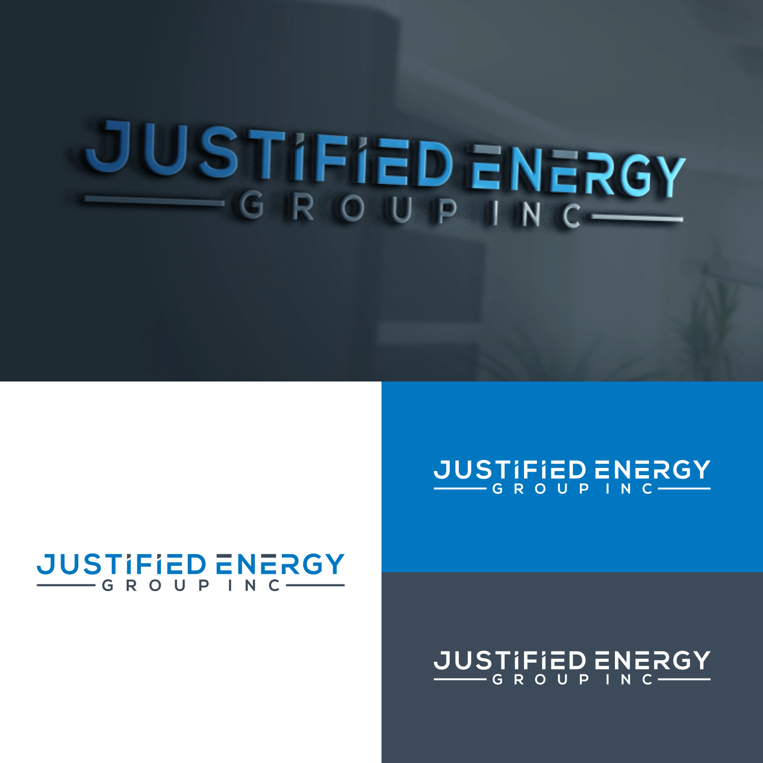 Logo Design by okta5 for Justified Energy Group Inc. | Design #28921094