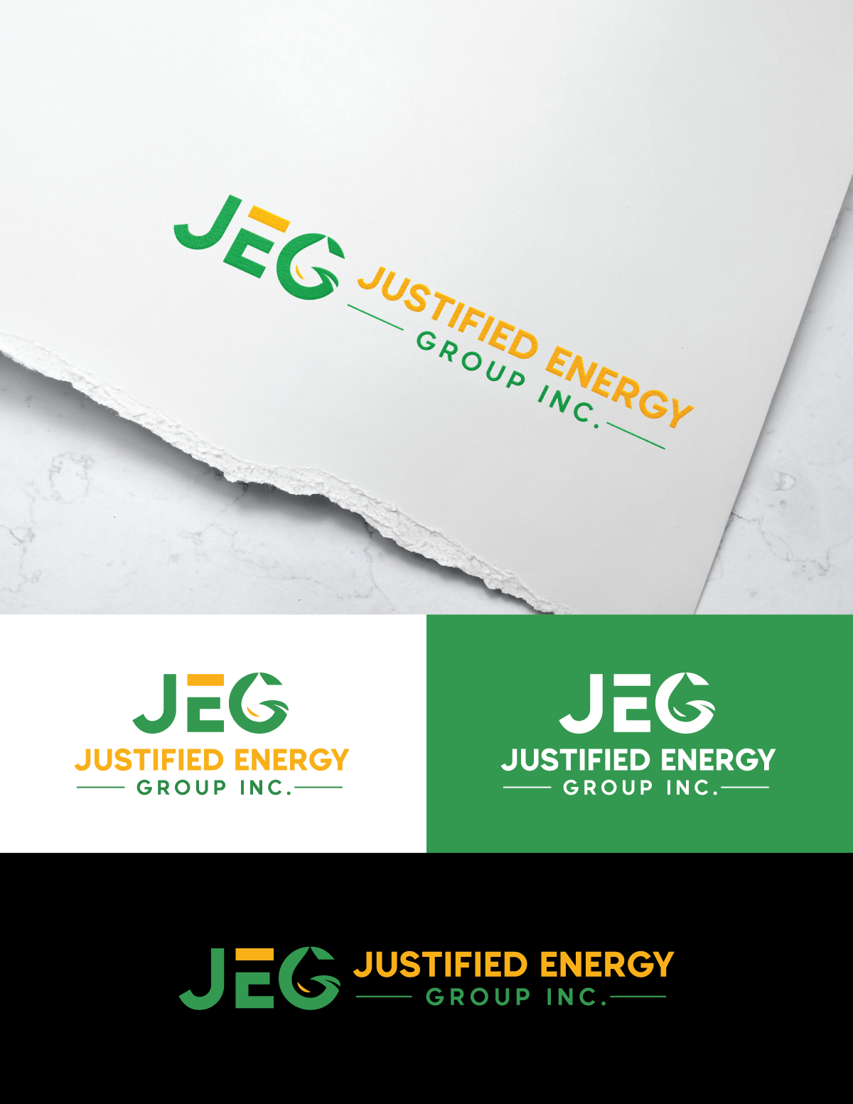 Logo Design by Digi_Design555 for Justified Energy Group Inc. | Design #28927678