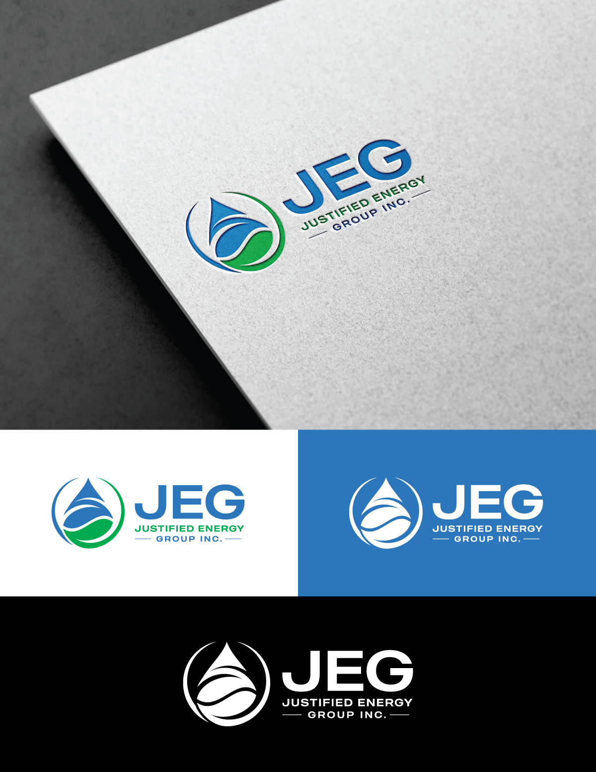 Logo Design by Digi_Design555 for Justified Energy Group Inc. | Design #28927679