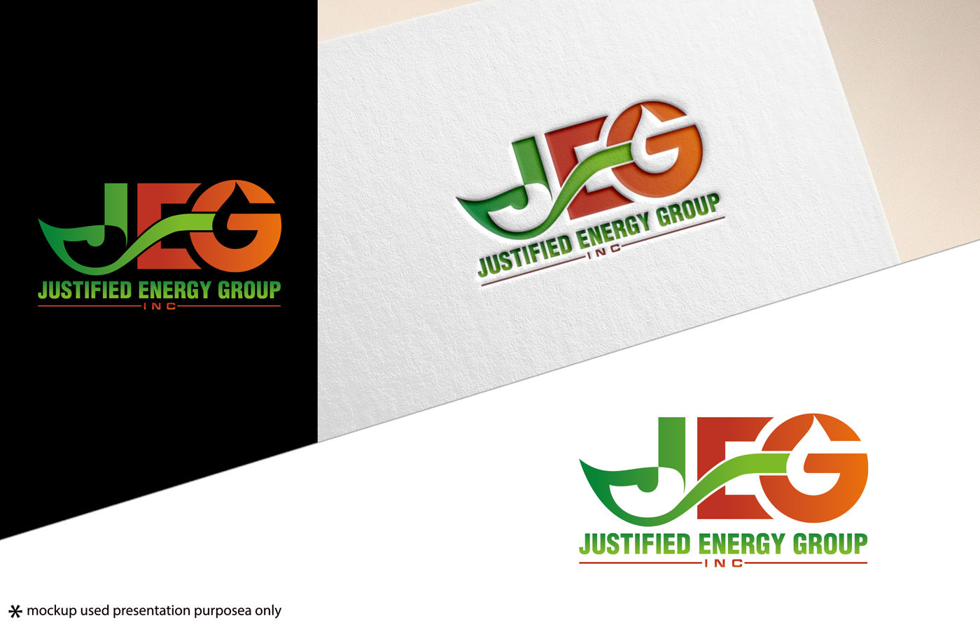 Logo Design by Rubia@ for Justified Energy Group Inc. | Design #28920104