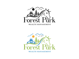 Forest Park Wealth Management | Logo Design by Cliping_path