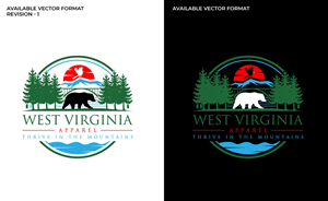 Logo Design by RS_Design for West Virginia Apparel | Design: #28920044