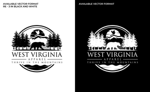 Logo Design by RS_Design for West Virginia Apparel | Design: #28920123