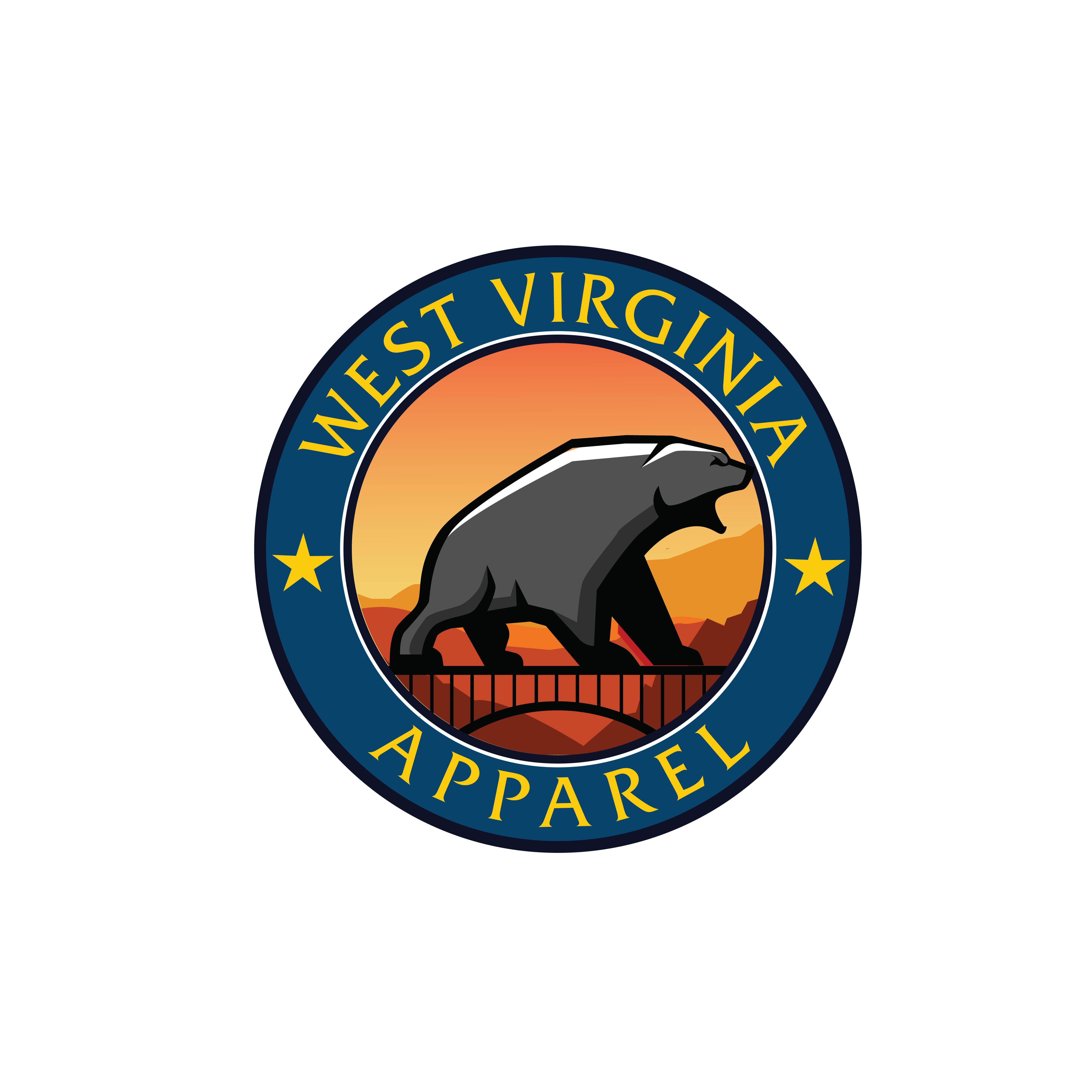 Serious, Bold, Apparel Logo Design for West Virginia Apparel by