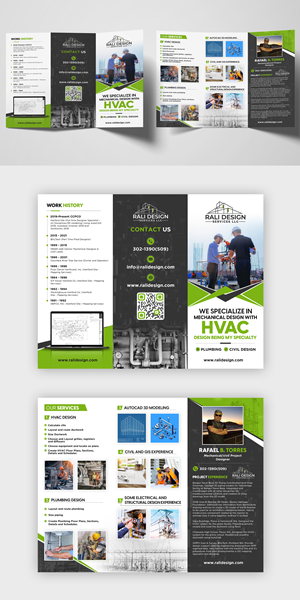 HVAC Design Services | Flyer Design by debdesign