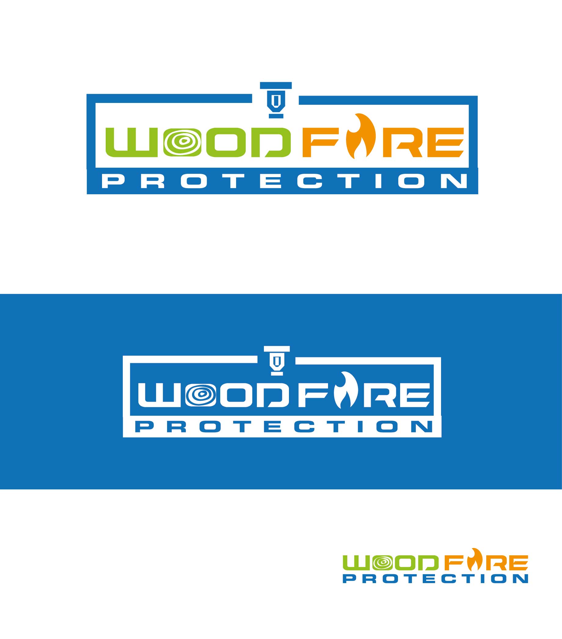 Logo Design by Anton for Wood Fire Protection Pty Ltd  | Design #28929256