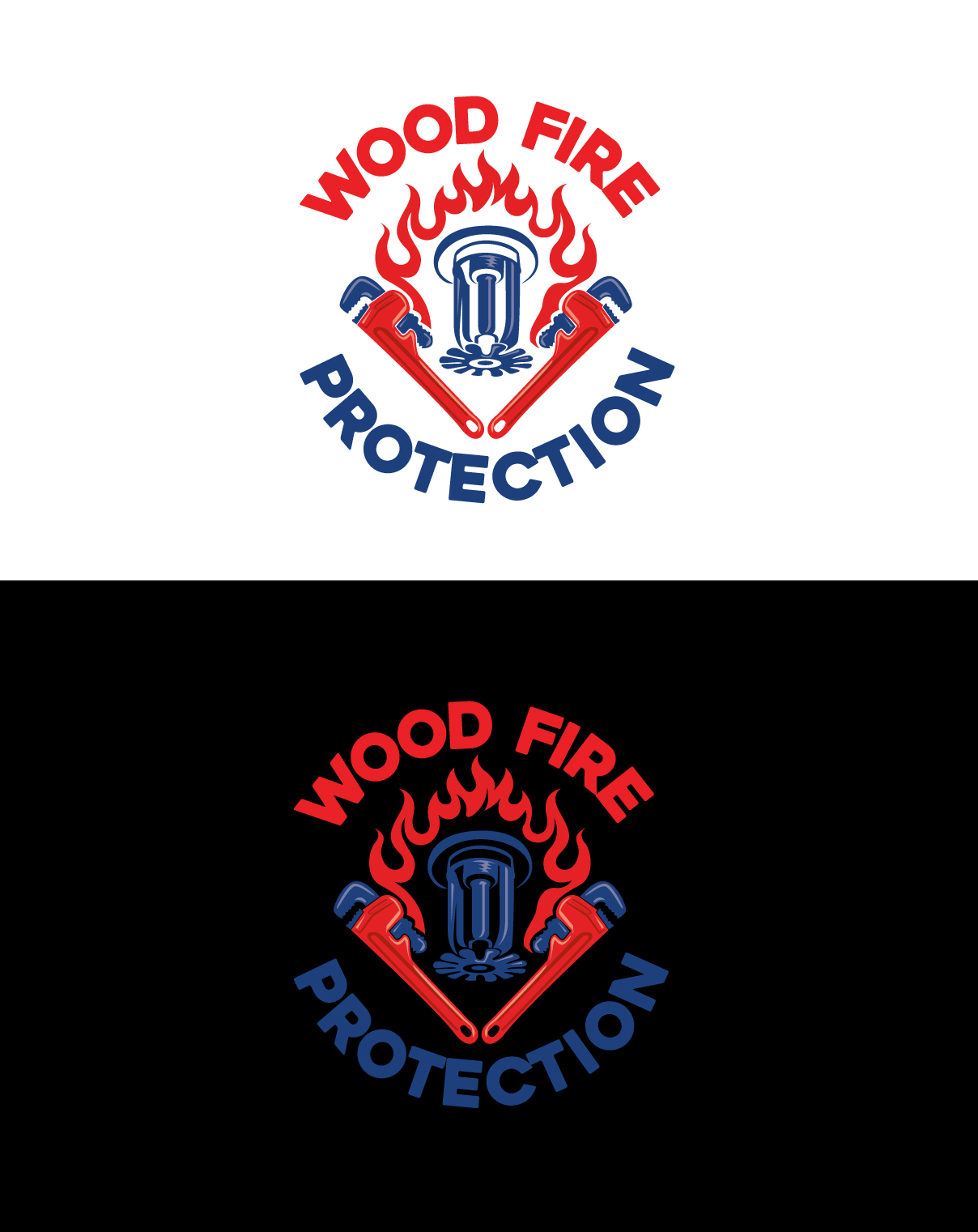 Logo Design by LogoPoko for Wood Fire Protection Pty Ltd  | Design #28927351