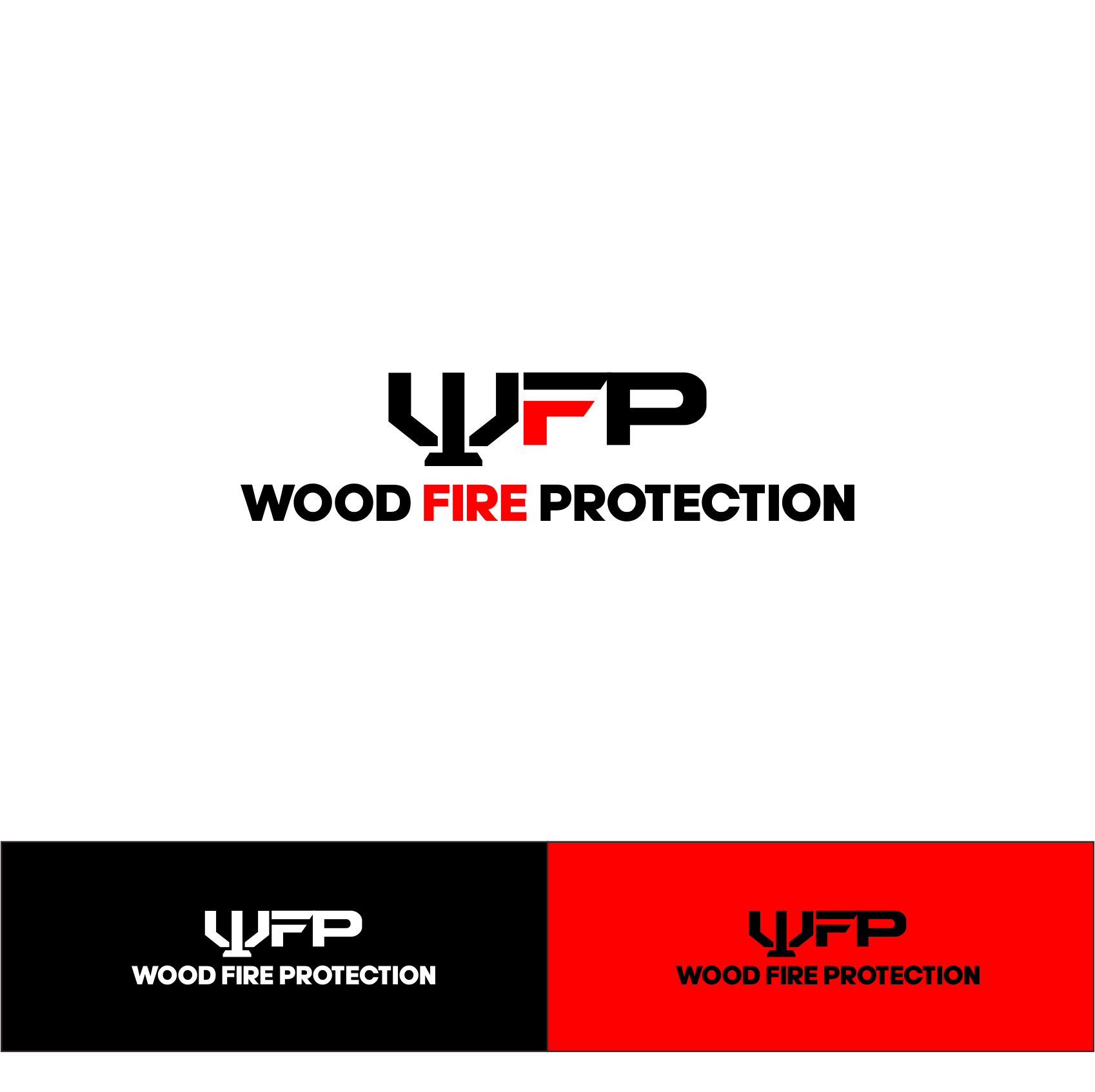 Logo Design by Arham Hidayat for Wood Fire Protection Pty Ltd  | Design #28937379