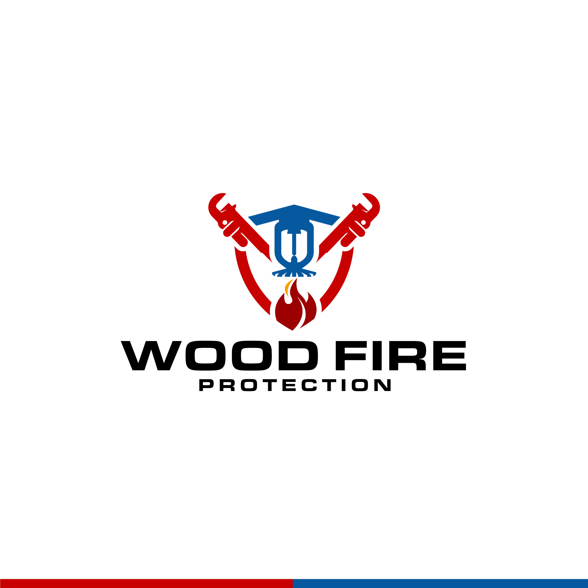 Logo Design by webeezine for Wood Fire Protection Pty Ltd  | Design #28927052