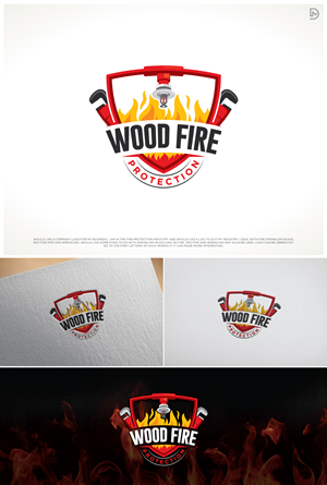 Design de Logo par D_Mantra pour Wood Fire Protection Pty Ltd  | Design #28926798