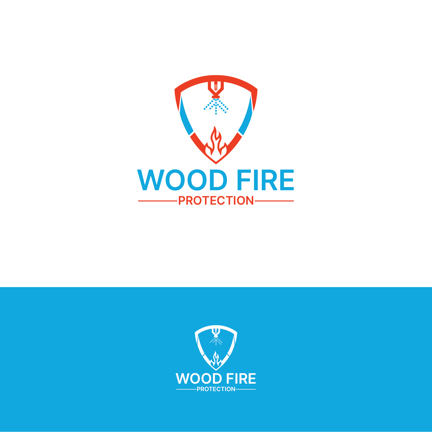 Logo Design by Maxo-Biz for Wood Fire Protection Pty Ltd  | Design #28937582