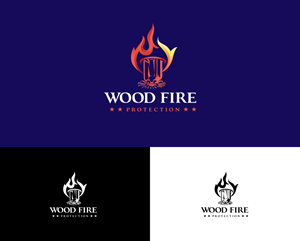 Logo Design by step forward 2 for Wood Fire Protection Pty Ltd  | Design: #28935810