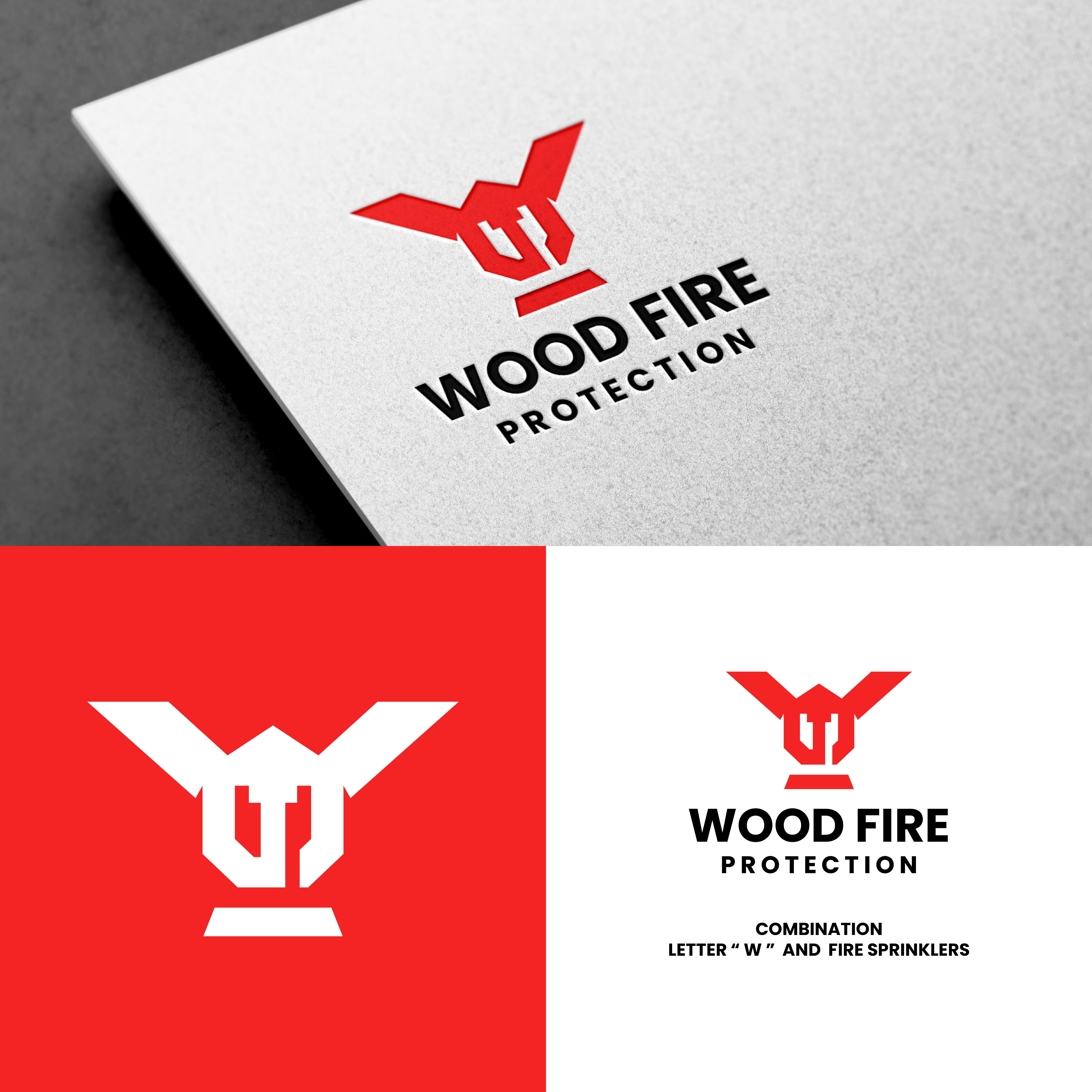 Logo Design by A.R.D.P for Wood Fire Protection Pty Ltd  | Design #28957140