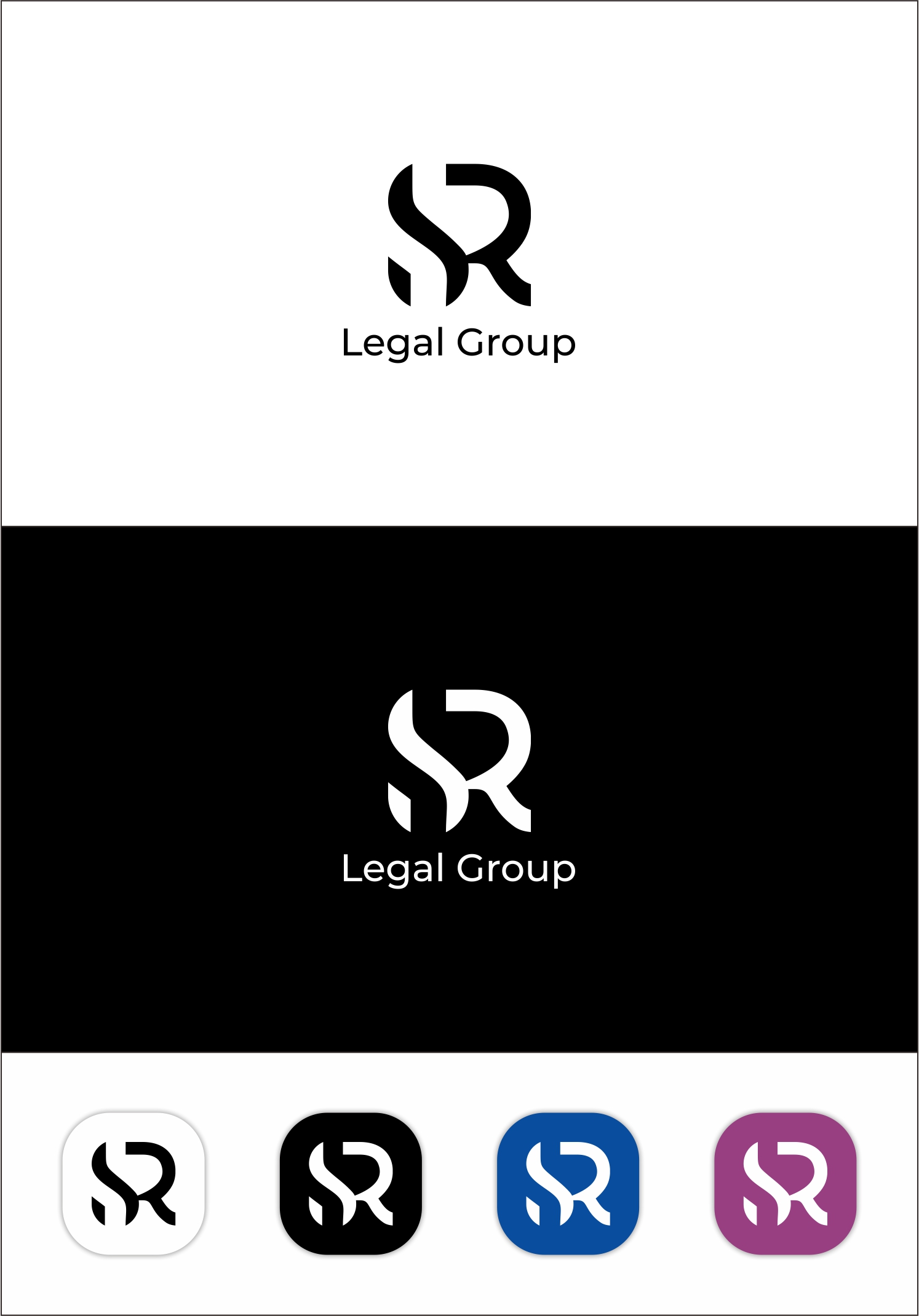Logo Design by Student_art for S R LEGAL GROUP PTY LTD | Design #28958060