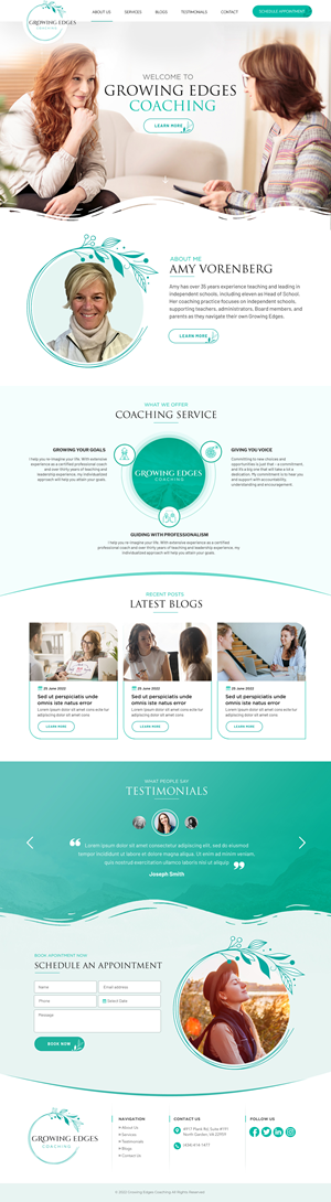 Web Design by Blue Sparrow for this project | Design: #28927422