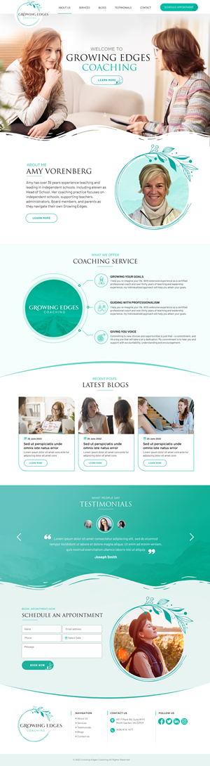 Web Design by Blue Sparrow for this project | Design: #28927423