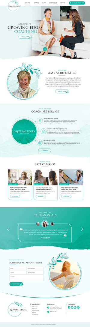 Web Design by Blue Sparrow for this project | Design: #28928748
