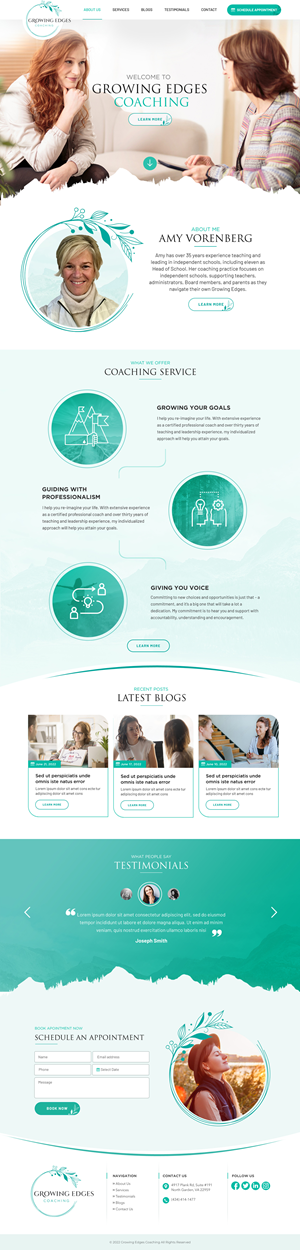 Web Design by Blue Sparrow for this project | Design: #28928749