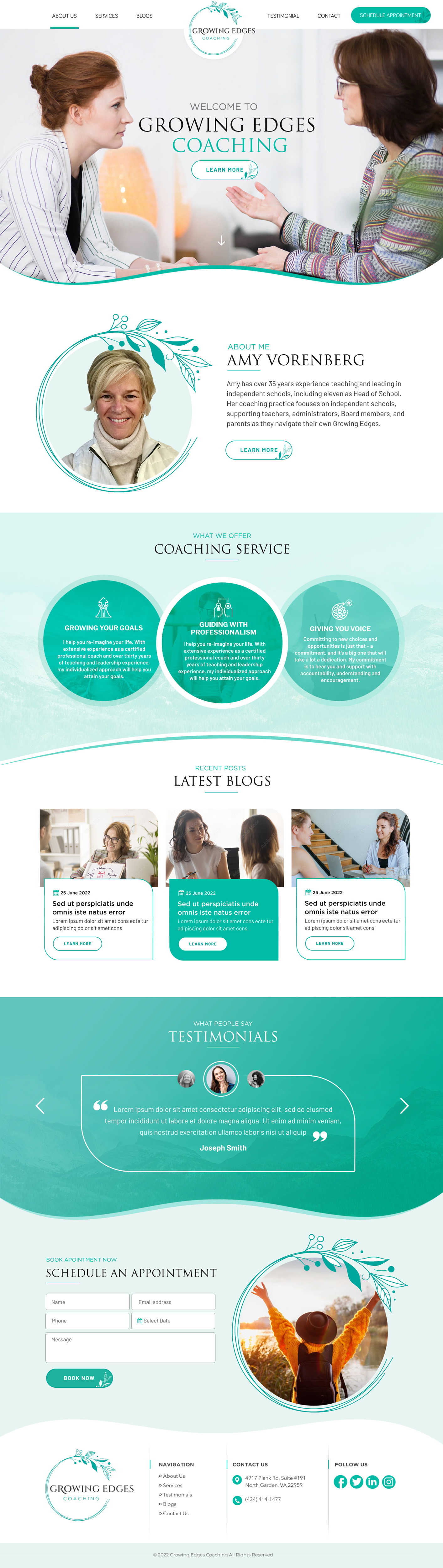 Web Design by Blue Sparrow for this project | Design #28932966