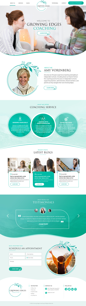 Web Design by Blue Sparrow for this project | Design: #28932966