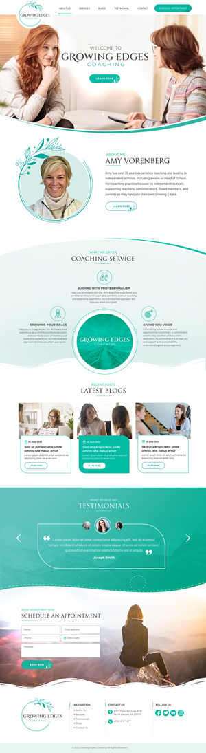 Web Design by Blue Sparrow for this project | Design: #28932967