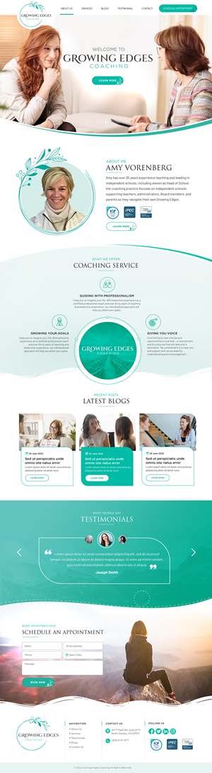 Web Design by Blue Sparrow for this project | Design: #28940768