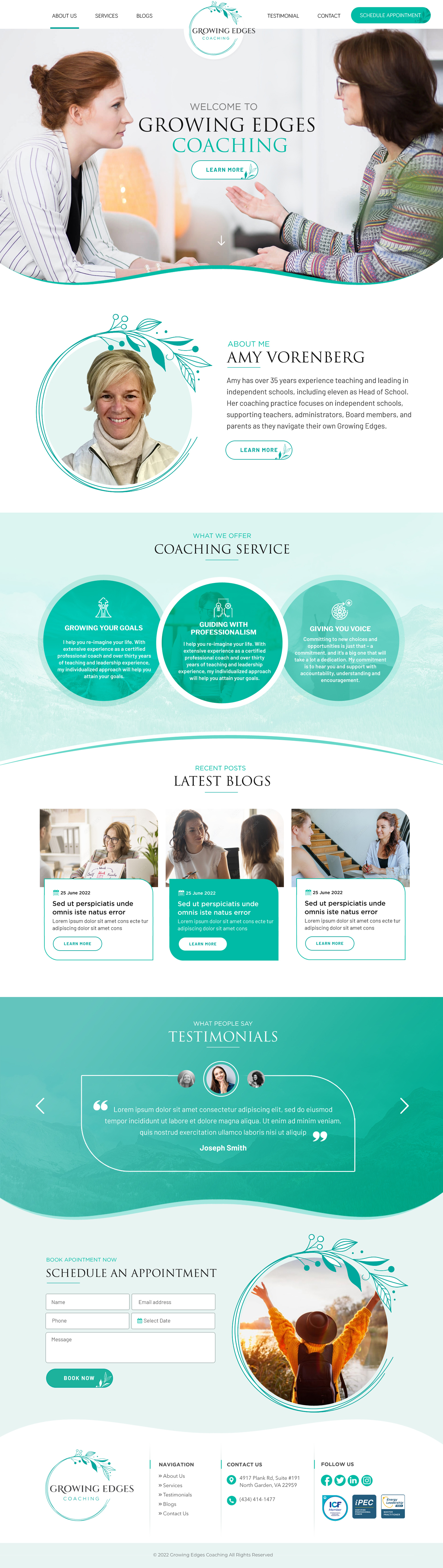 Web Design by Blue Sparrow for this project | Design #28940775