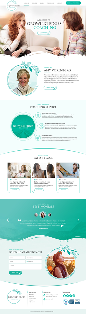 Web Design by Blue Sparrow for this project | Design: #28940779