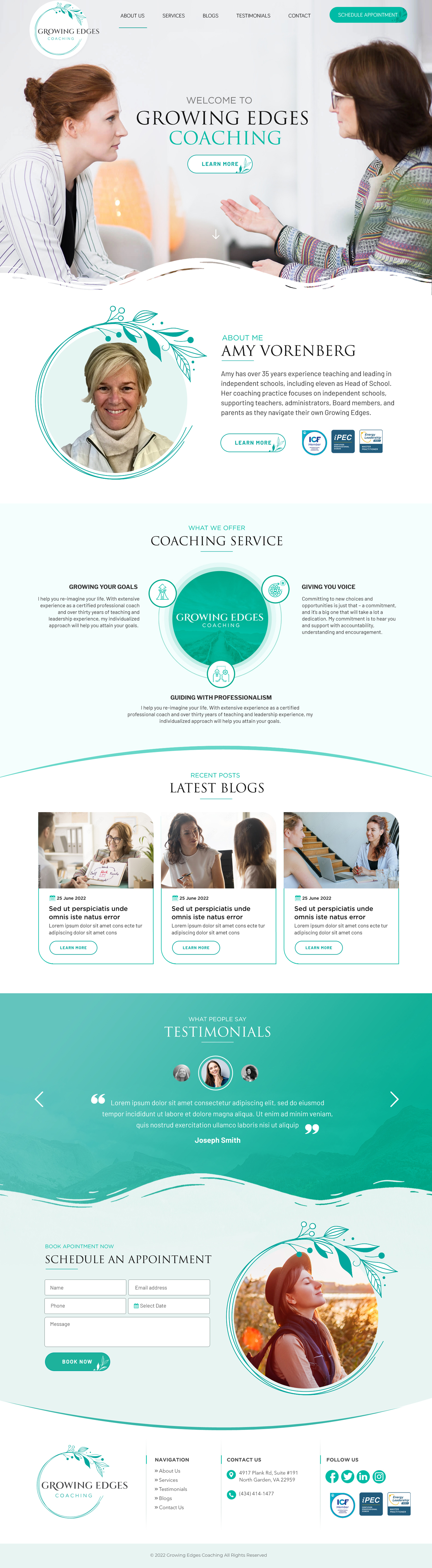 Web Design by Blue Sparrow for this project | Design #28940785